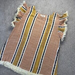 THML Striped Tunic in Mustard and Black